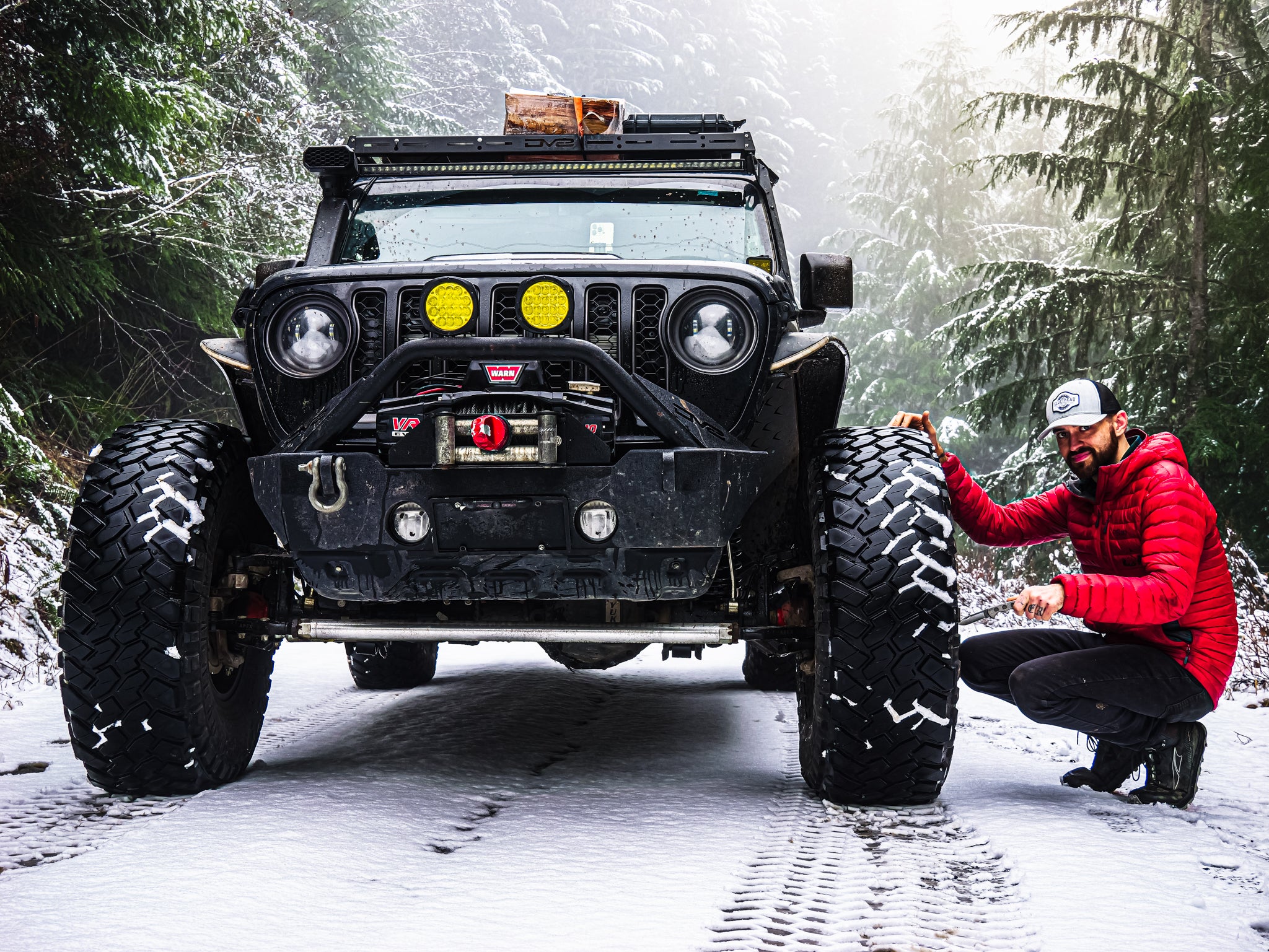 gluetread 600 mile expedition with slashed tires 